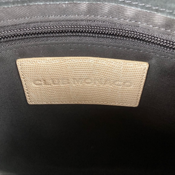 Club Monaco lizard embossed envelope pouch clutch - Picture 9 of 9